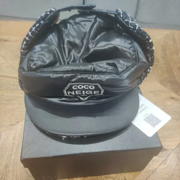 CHANEL | Accessories | Chanel Coco Neige Hat Size L 58 New  display picture 1